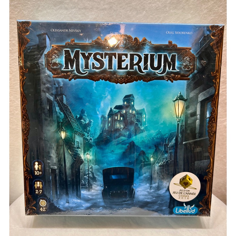Mysterium Board Game Libellud Cooperative Deduction Strategy Game New Sealed